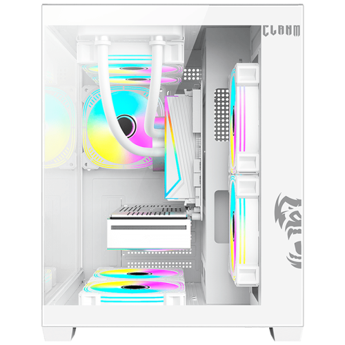 Gabinete Gamer Grodd Snow Clanm