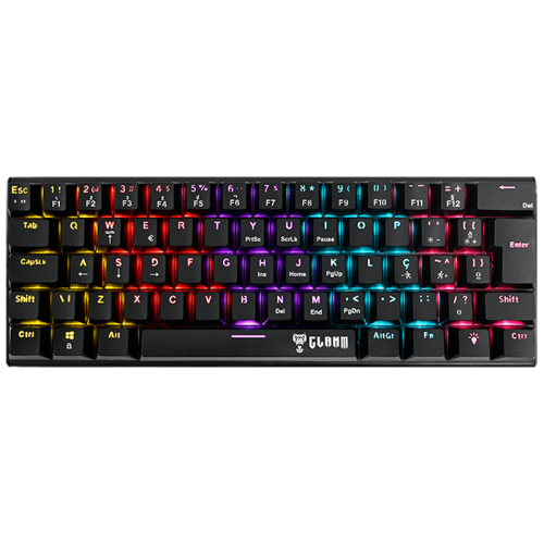 Teclado Gamer 60% Night Walker Clanm